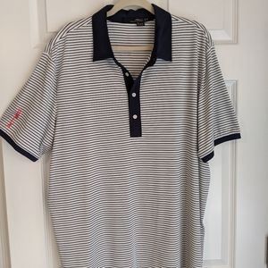 Men's striped Ralph Lauren polo